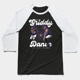 Justin Jefferson & Adam Thielen Minnesota Griddy Dance Baseball T-Shirt